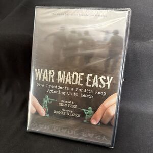War Made Easy: How Presidents & Pundits Keep Spinning Us to Death (DVD, 2007)